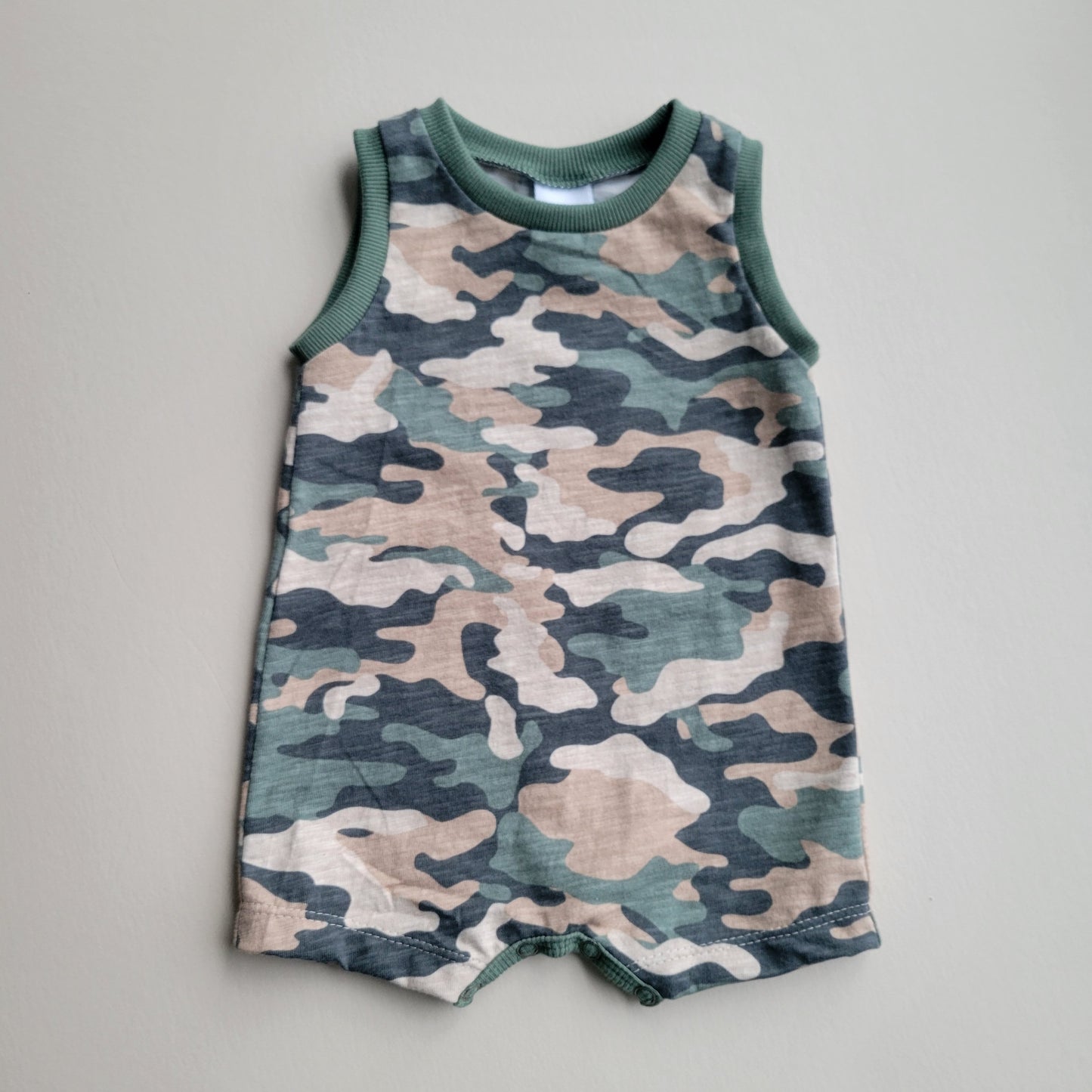 Camouflage Tank Romper