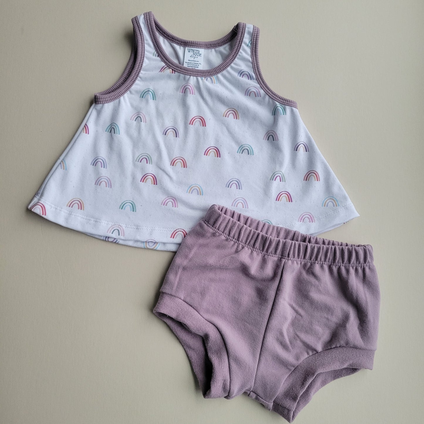 Rainbow Tank/Shortie Set *5T