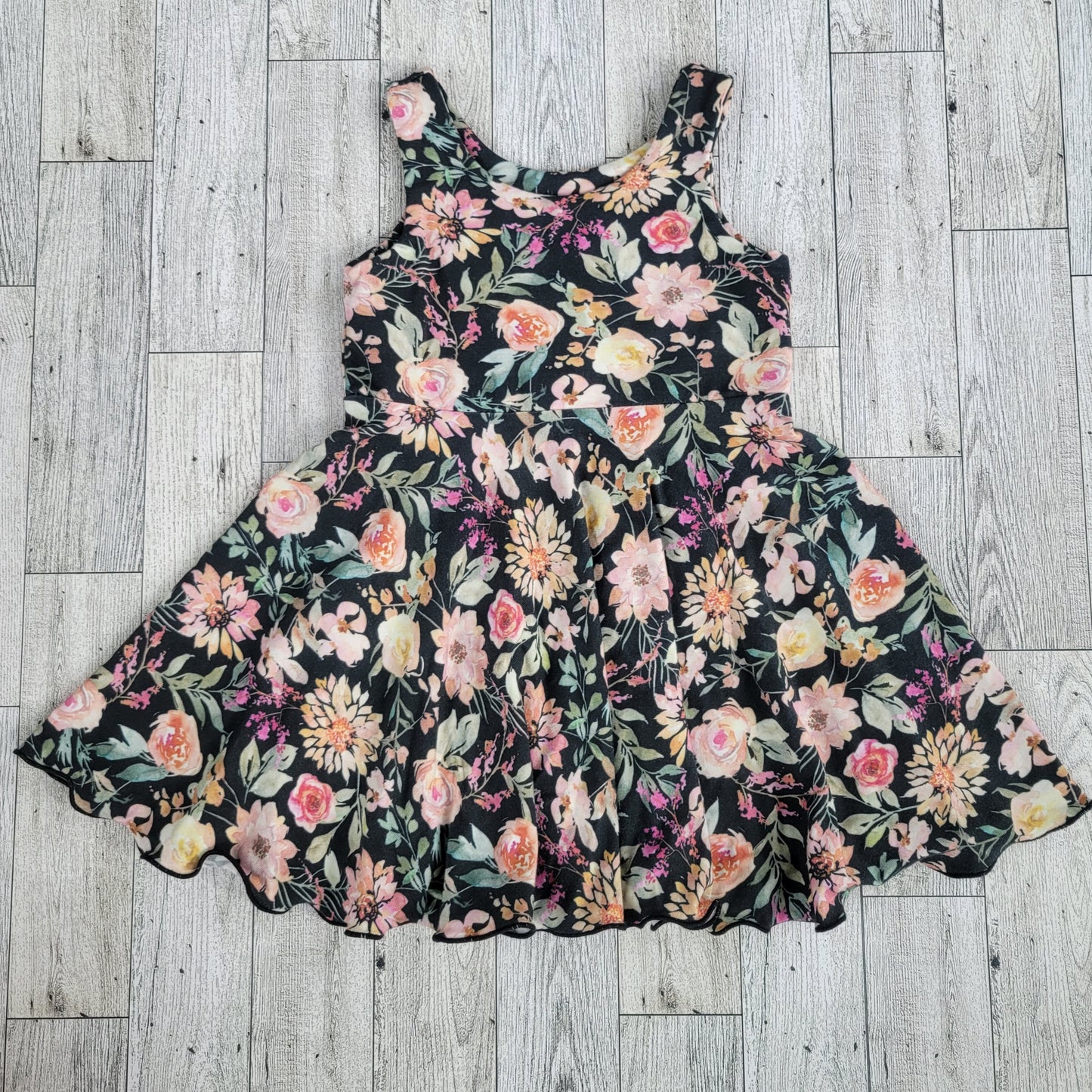 Black Dahlia Tank Twirl Dress