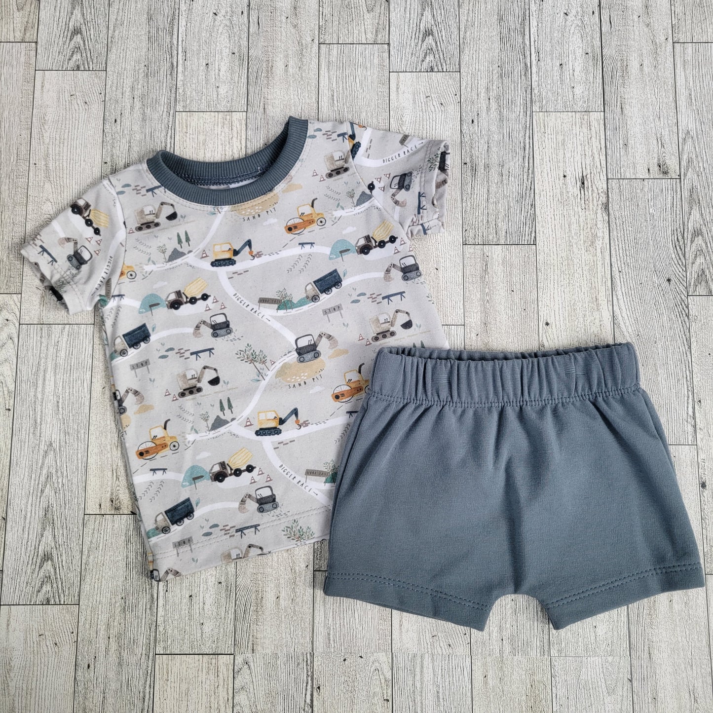Diggers Tee & Shorts Set