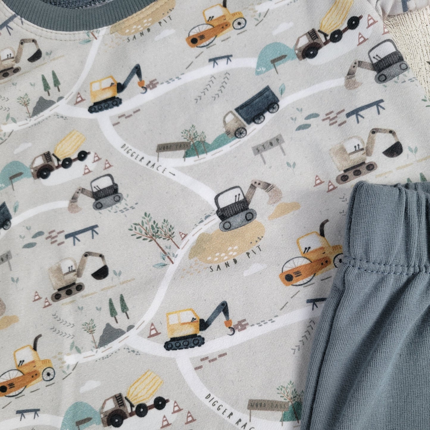 Diggers Tee & Shorts Set