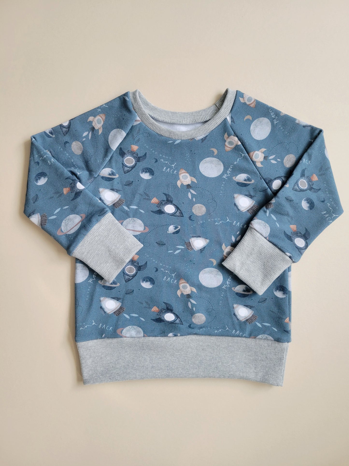 Too The Moon Crew Neck