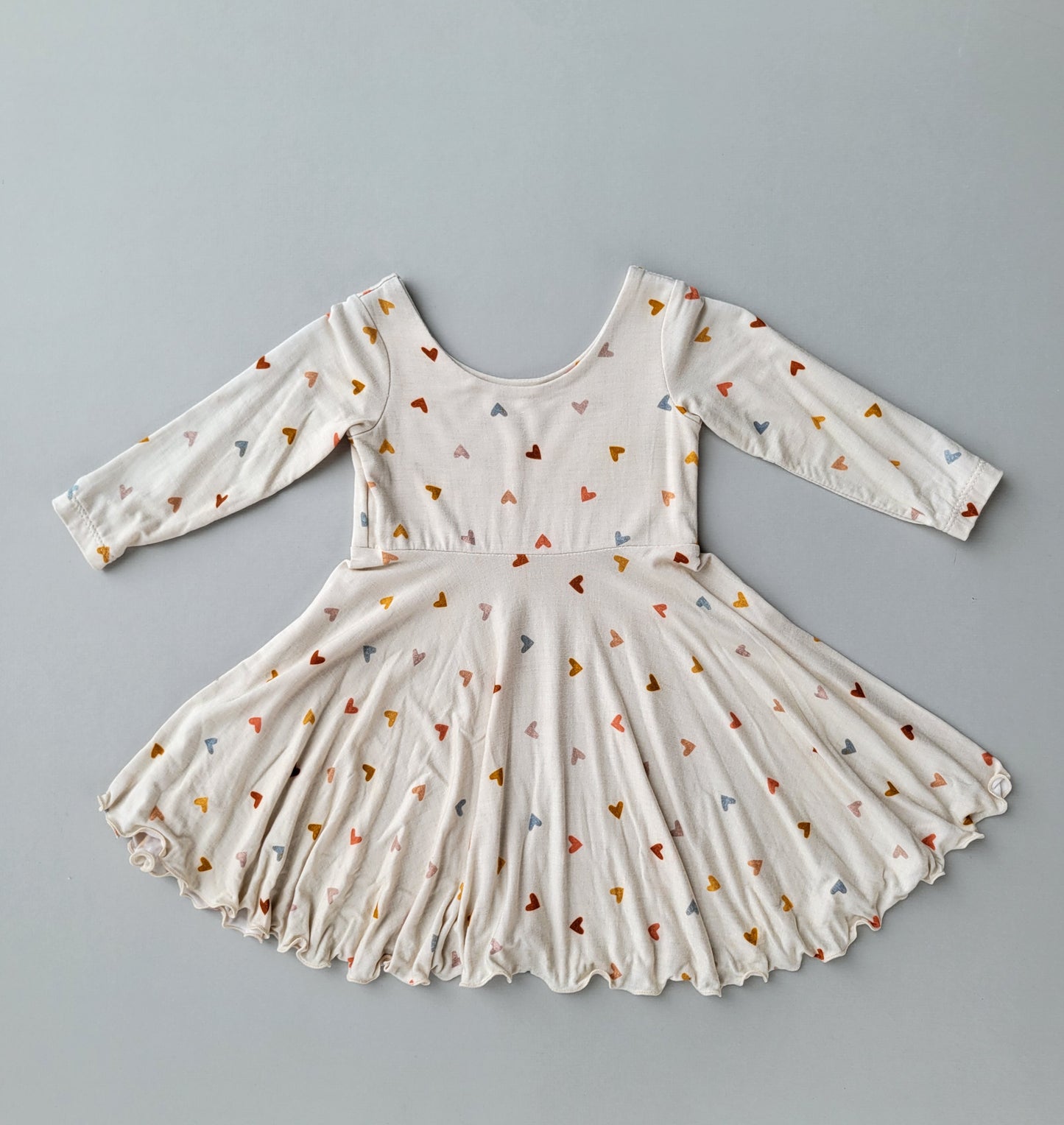 Dainty Hearts Twirl Dress