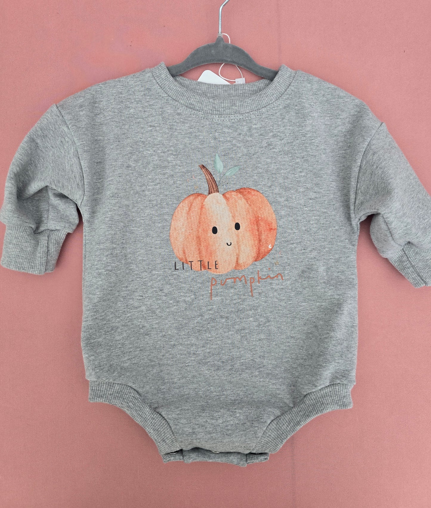 Little Pumpkin Bubble Romper