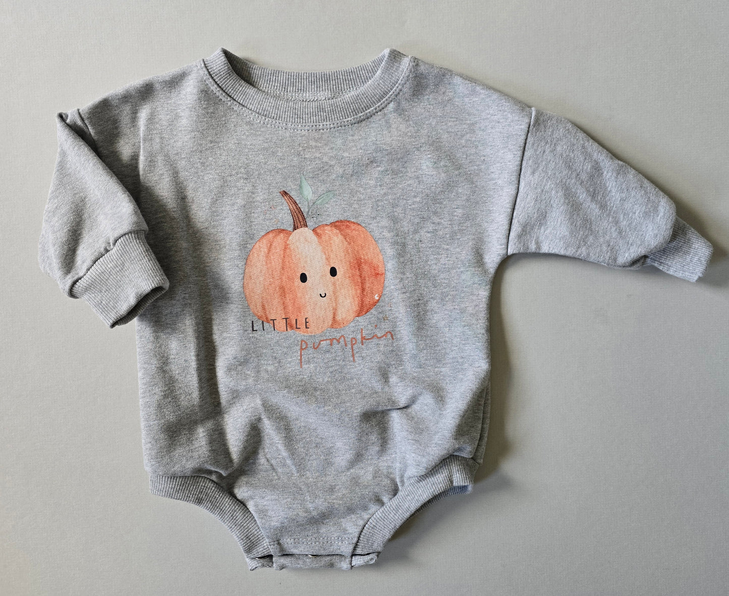 Little Pumpkin Bubble Romper