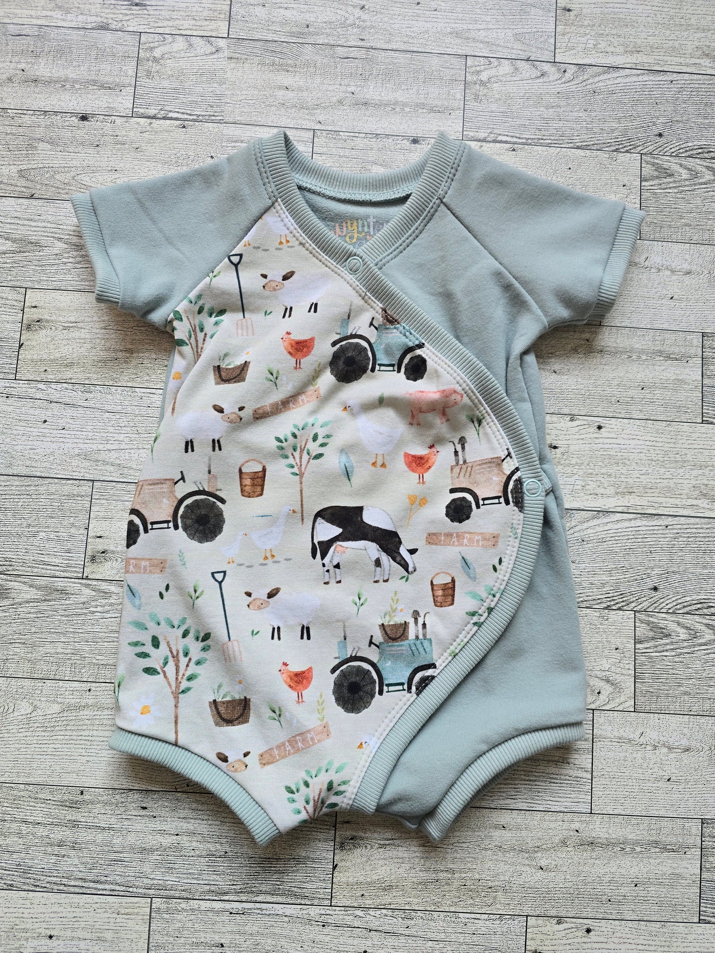 Shortie Wrap Romper
