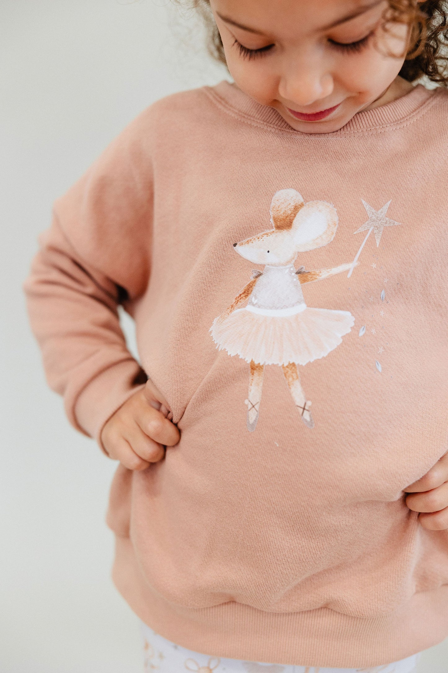 Ballerina Mouse Dolman & Leggings Set
