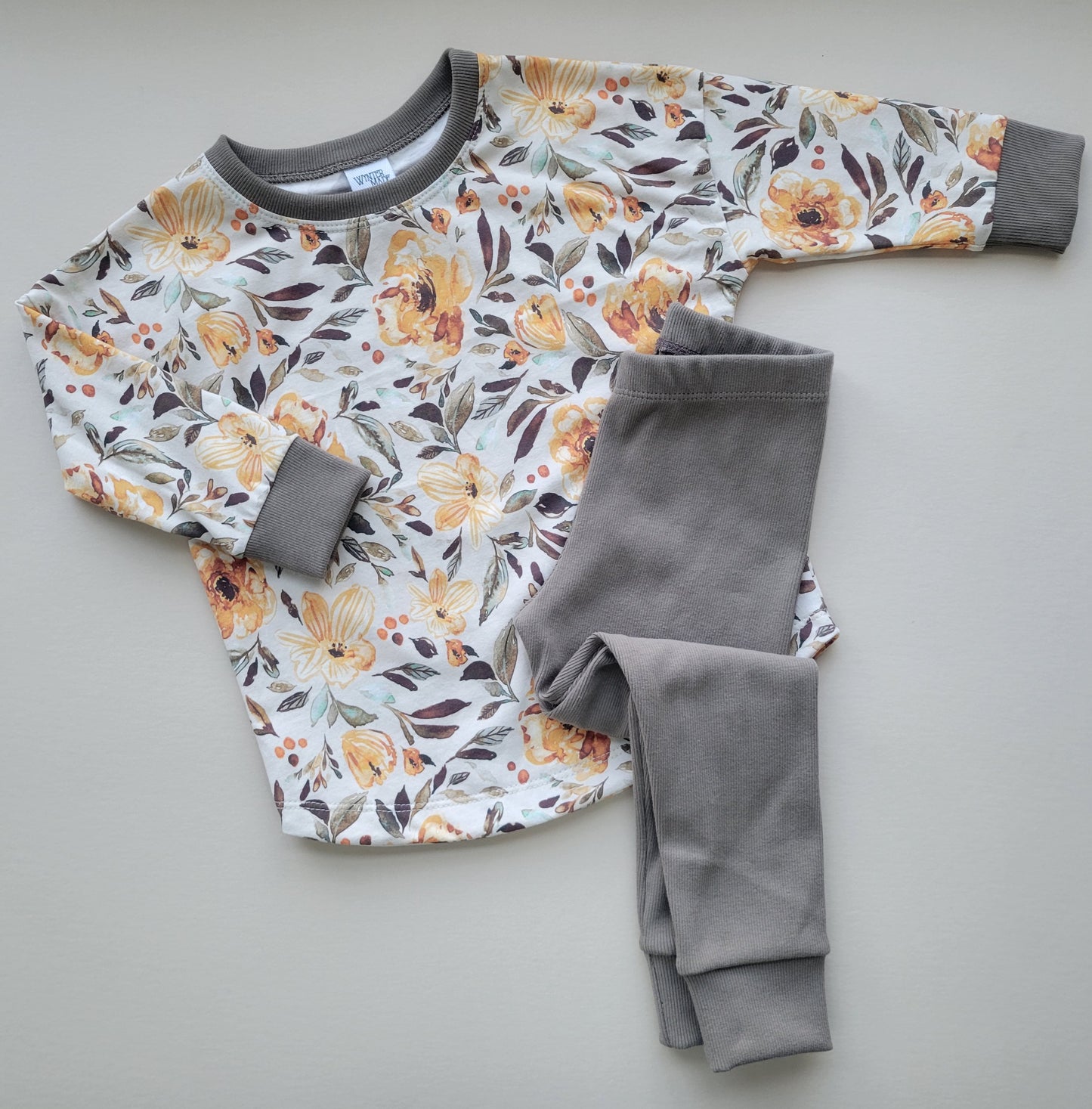 Brindle Floral Dolman & Leggings Set