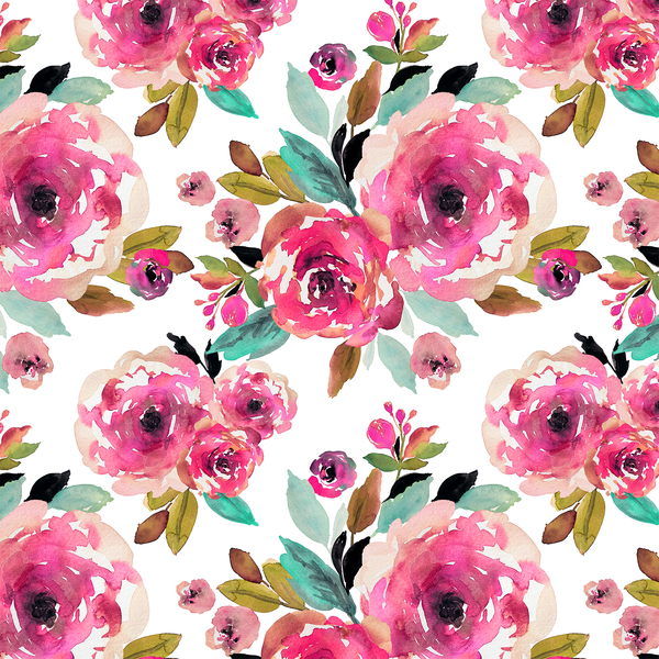 Minky Blanket- Florals