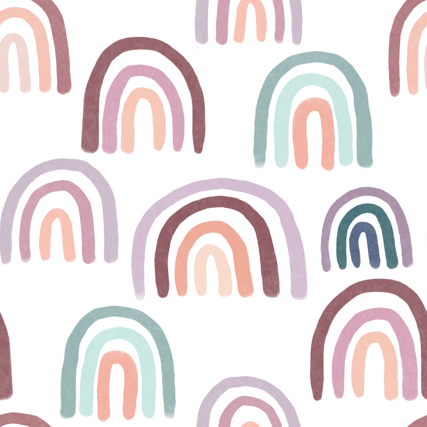 Minky Blanket- Rainbows