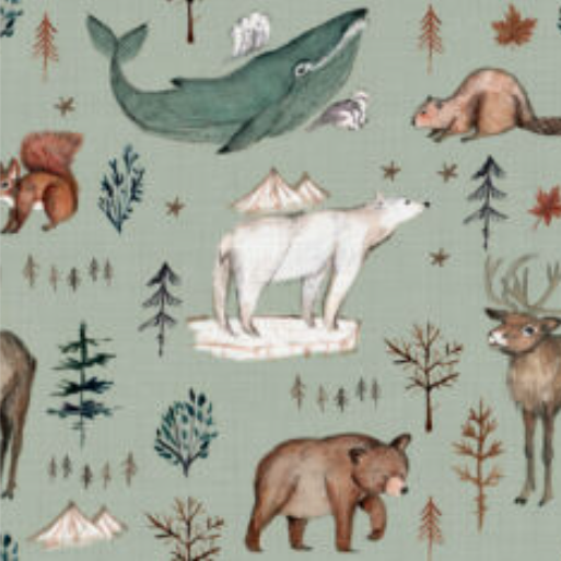 Minky Blanket- Animals