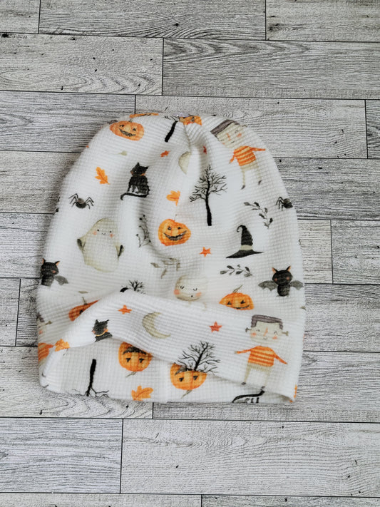 Halloween Cotton Waffle Beanie