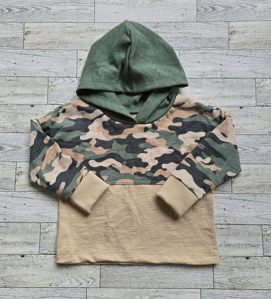 Camo Hooded Tee