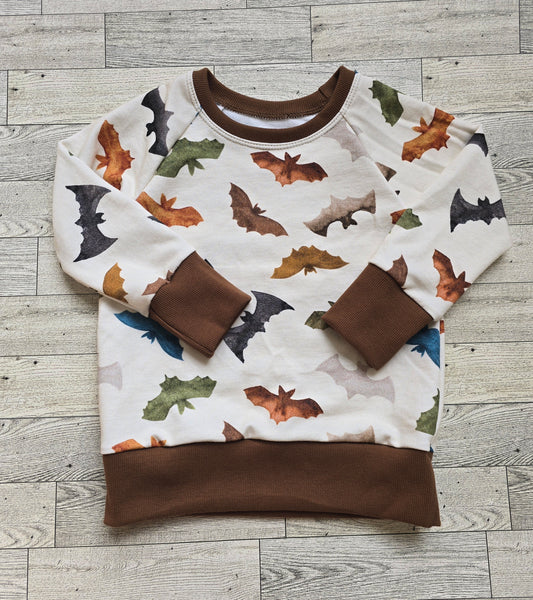 Boho Bats Crew Neck