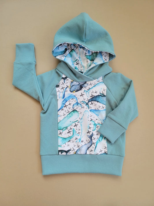 Mineral Blue Whale Hoodie