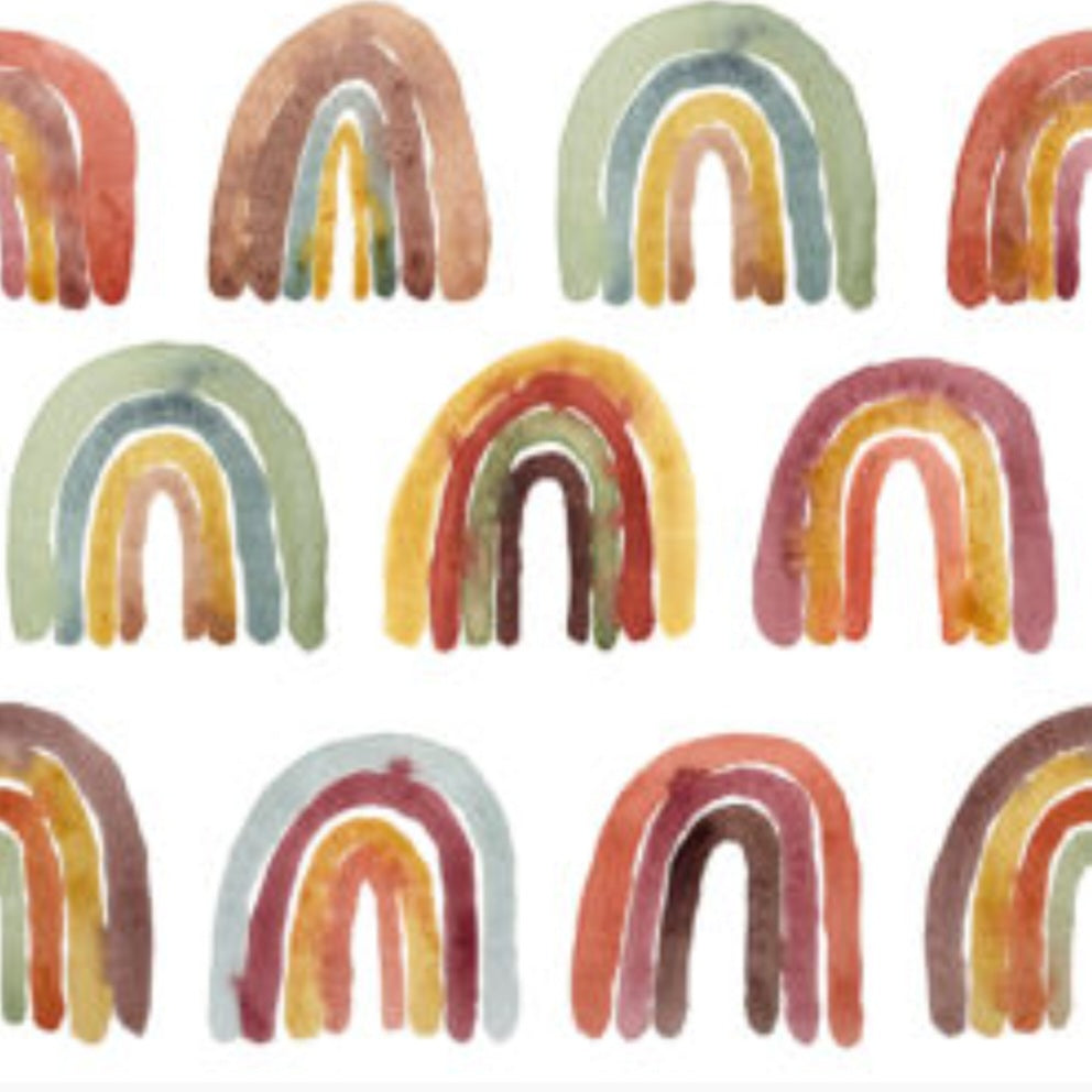 Minky Blanket- Rainbows