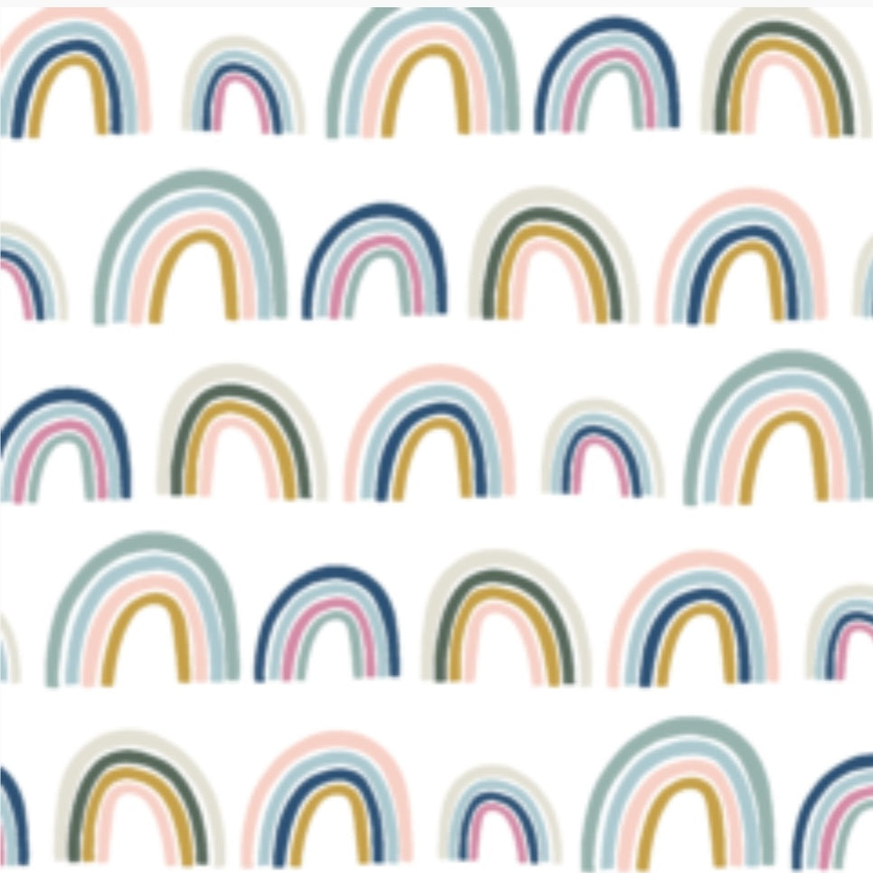 Minky Blanket- Rainbows